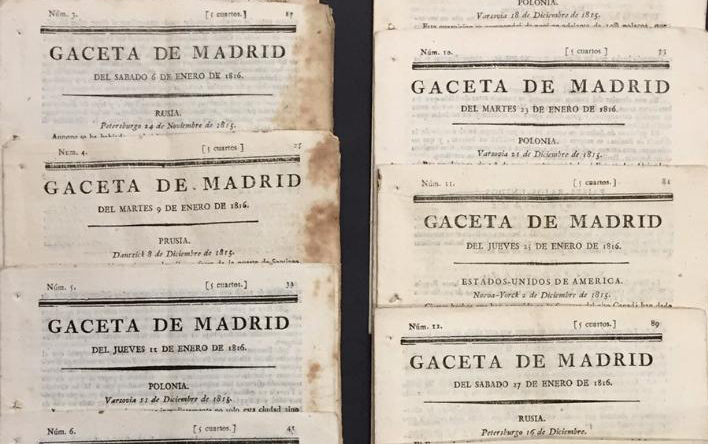 gaceta de Madrid