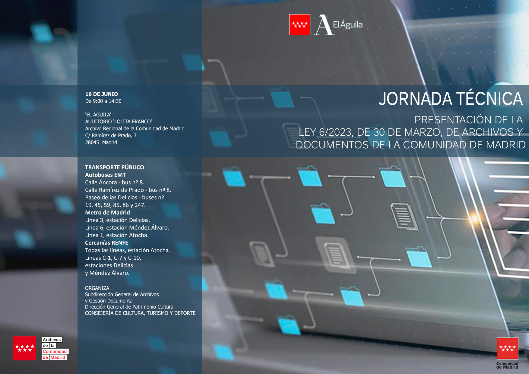 FOLLETO EXTERIOR ley de archivos