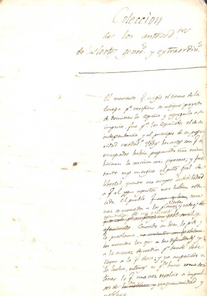 Manuscrito Móstoles