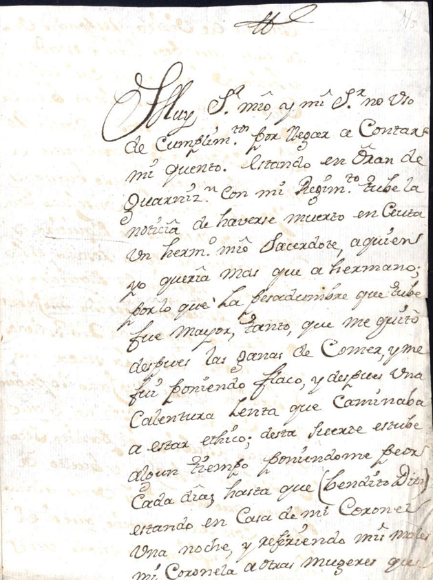 carta capellán