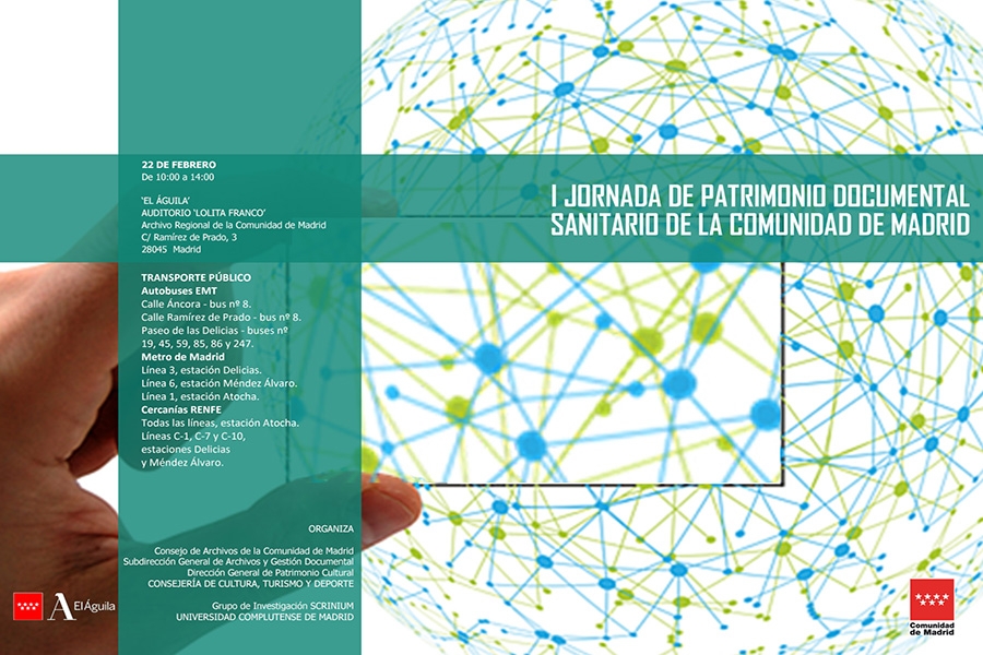 I Jornada sobre Patrimonio Documental Sanitario de la Comunidad de Madrid
