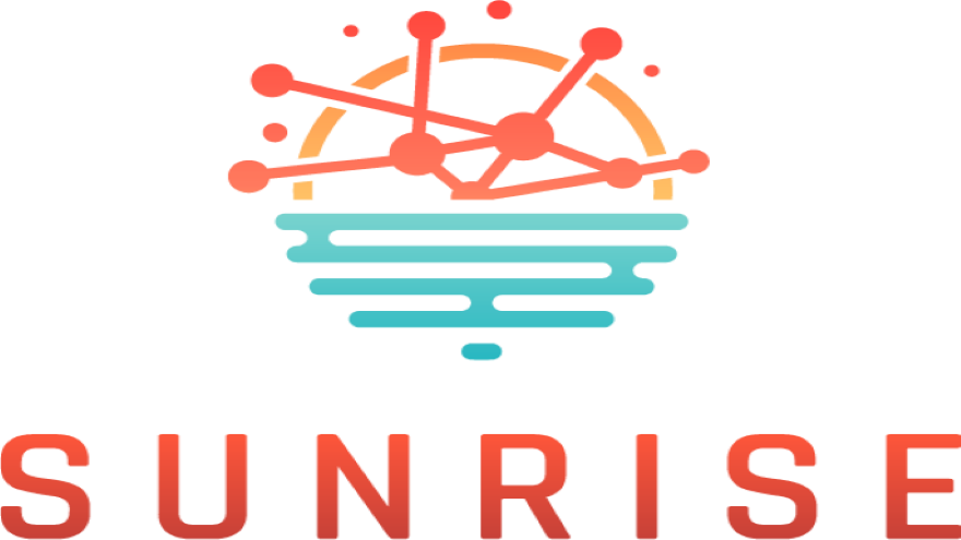 Logo vertical del proyecto SUNRISE