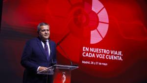 El consejero Rodrigo en el encuentro anual Confebus Summit