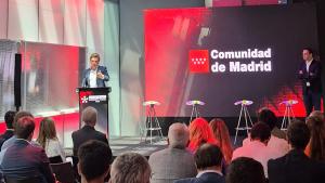 El director general de Deportes Alberto Tomé en la presentación de la quinta edición del torneo Premier Pádel P1