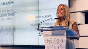 La consejera Albert en los III Premios Ejecutivo del Año
