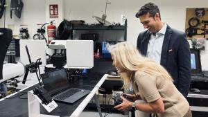 La consejera Albert en Alpha Unmanned Systems