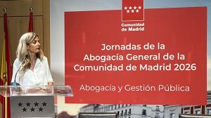 La viceconsejera Martín la clausura de en las II Jornadas de la Abogacía General