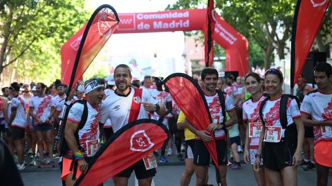 Carrera del Rayismo Gente participando en la Carrera del Rayismo