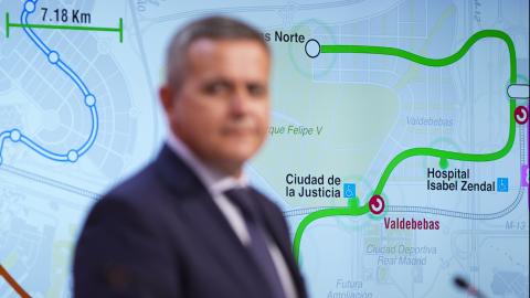 Los consejero Miguel Ángel García y Jorge Rodrigo en rueda de prensa