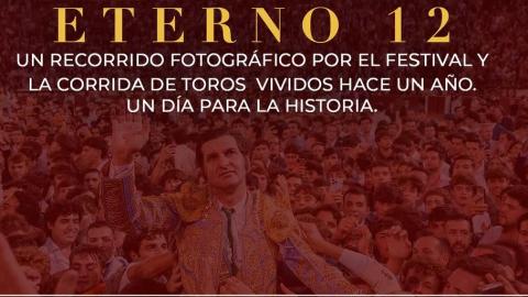 Invitación inauguración exposición dedicada a Morante de la Puebla