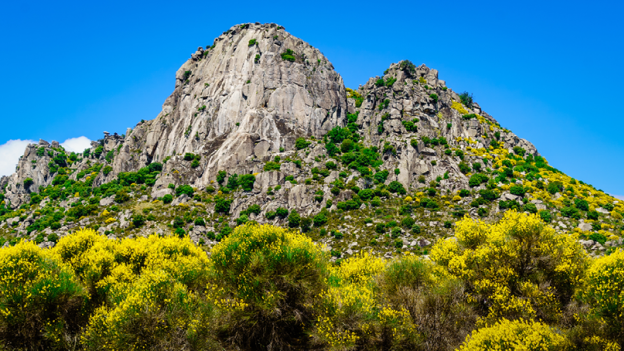 Pico de la Miel en el municipio de La Cabrera