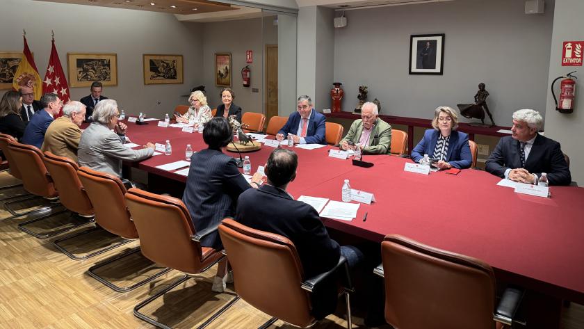 La Comunidad de Madrid y el Ayuntamiento de la capital eligen a los triunfadores de la Feria de San Isidro 2025 El director gerente del Centro de Asuntos Taurinos asiste a la reunión del jurado