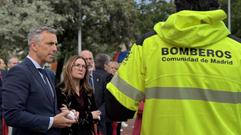 El consejero Novillo en la presentación de la XXI Semana de la Prevención de Incendios