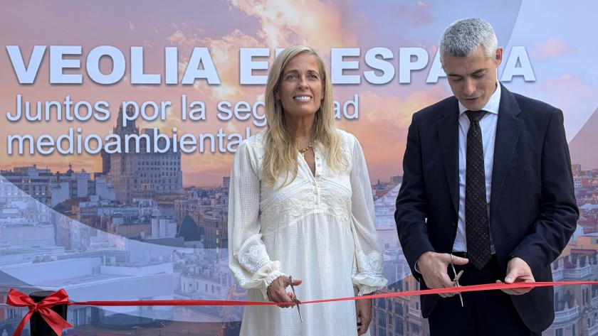 La consejera Rocío Albert en la entrega de los distintivos Madrid Excelente