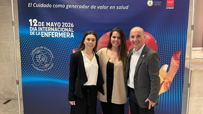 Nuria Alcolea en la Jornada de Cuidados