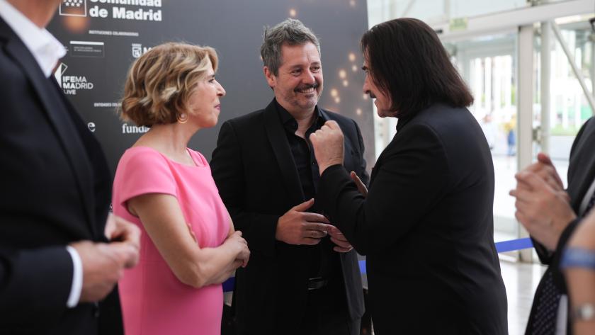 El consejero De Paco Serrano en los III Premios de la Academia Española de la Música