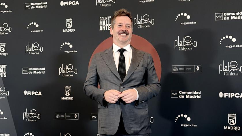 La Comunidad de Madrid, en la presentación oficial de la primera edición de Platino Clásicos El consejero De Paco Serrano en la presentación oficial de la primera edición de Platino Clásicos