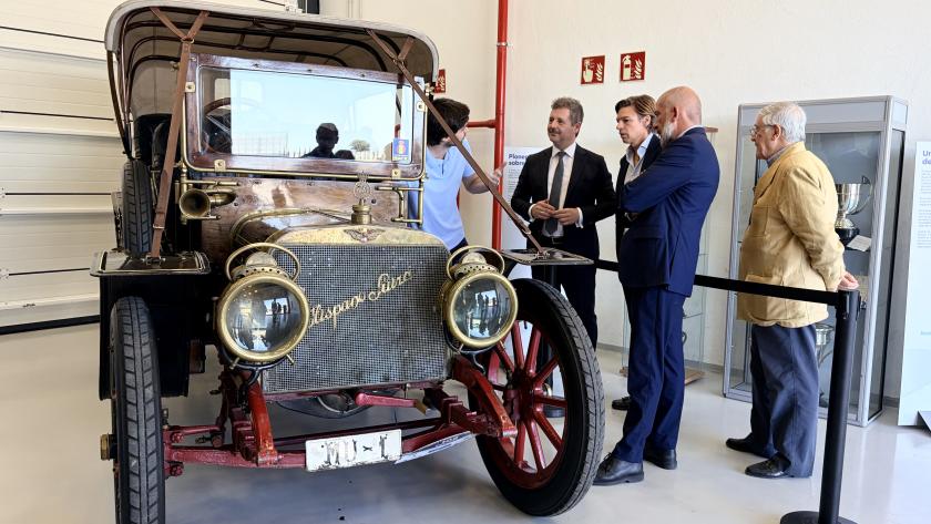 El consejero De Paco Serrano en la inaguración del World Motorsport Tourism Congress