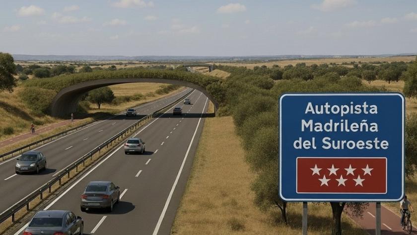 La Comunidad de Madrid avanza en la tramitación de la Autopista Madrileña del Suroeste para mejorar las conexiones de más de 100.000 vecinos Autopista Madrileña del Suroeste