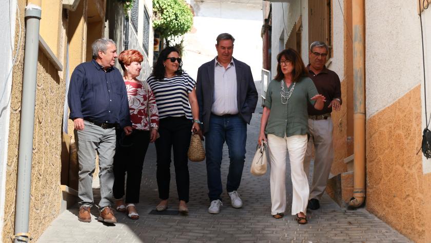 El viceconsejero Sánchez en Perales de Tajuña