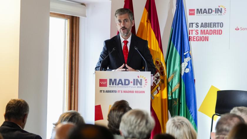 El consejero García Martín en la segunda jornada vespertina del III Madrid Investment Forum