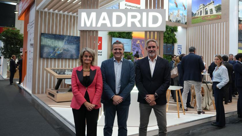 La Comunidad de Madrid presenta en Expo Real 2026 sus políticas de vivienda y los principales proyectos residenciales para la región El consejero Rodrigo en la Expo Real 2026