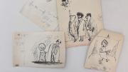 Varias páginas con dibujos