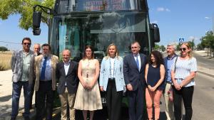 Gonzalo inaugura el servicio, que tendrá una frecuencia de entre 20 y 30 minutos todos los días del año