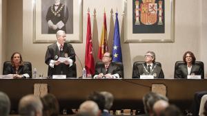 El presidente de la Comunidad de Madrid, Ángel Garrido, ha asistido hoy al acto solemne de apertura del Año Judicial de la Comunidad de Madrid, en el