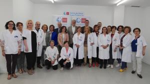El consejero de Sanidad, Enrique Ruiz Escudero, en el Centro de Salud Las Calesas