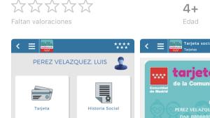 Tarjeta Social Comunidad de Madrid