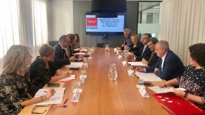 Manuel Giménez participa en la primera Mesa Sectorial de Seguridad y Salud en el Trabajo