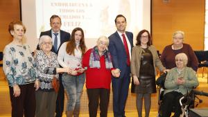 Ignacio Aguado en la entrega de premios