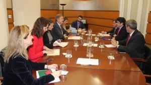Reunión de David Perez con la ACI