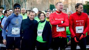Díaz Ayuso en la IV Carrera Solidaria de la Fundación Real Madrid