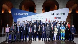 Isabel Díaz Ayuso durante un acto organizado por el diario La Razón