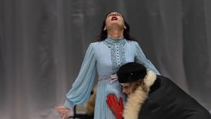 Escena del espectáculo de Angélica Liddell