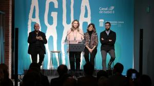 La consejera Paloma Martín durante la inauguración