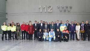 La presidenta durante su visita a ASEM112