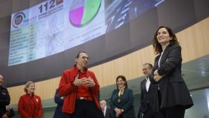 La presidenta durante su visita a ASEM112