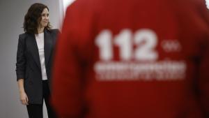 La presidenta durante su visita a ASEM112