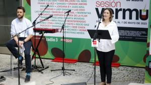 Las consejeras durante su intervención