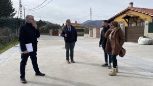 José Antonio Sánchez observa las obras