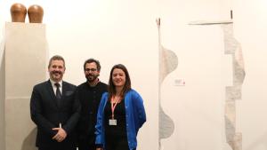 El consejero De Paco Serrano en la Feria de Arte Contemporáneo ARCO
