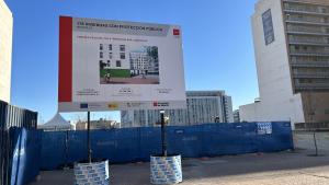 obras de construcción de viviendas de alquiler social