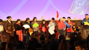 La consejera Ana Dávila durante la presentación del programa de actividades para alumnos 