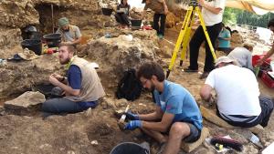Excavación en Pinilla del Valle