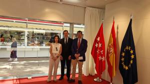 El viceconsejero Luis Martín en la inauguración oficial de la Feria del Libro de Madrid