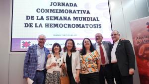 Fátima Matute en las Jornadas del Día Mundial de la Hemocromatosis 