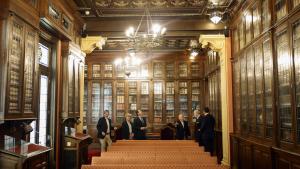 El viceconsejero Luis Martín durante la presentación de la XII edición de Bienvenidos a Palacio